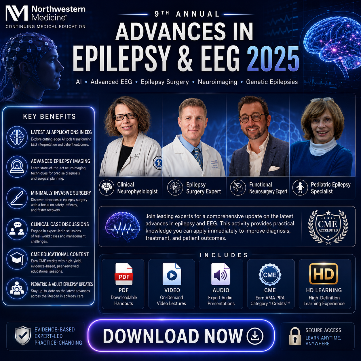 Northwestern Medicine 9th Annual Advances in Epilepsy and EEG 2025