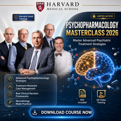 Harvard Psychopharmacology: Advanced Clinical Excellence 2026