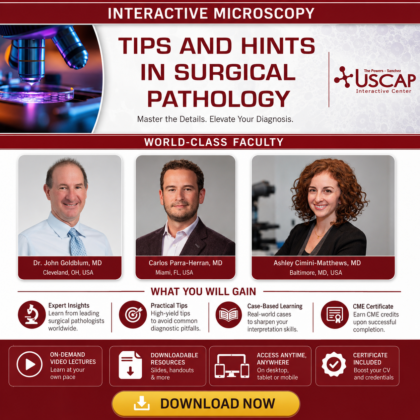 USCAP Tips and Hints in Surgical Pathology 2026