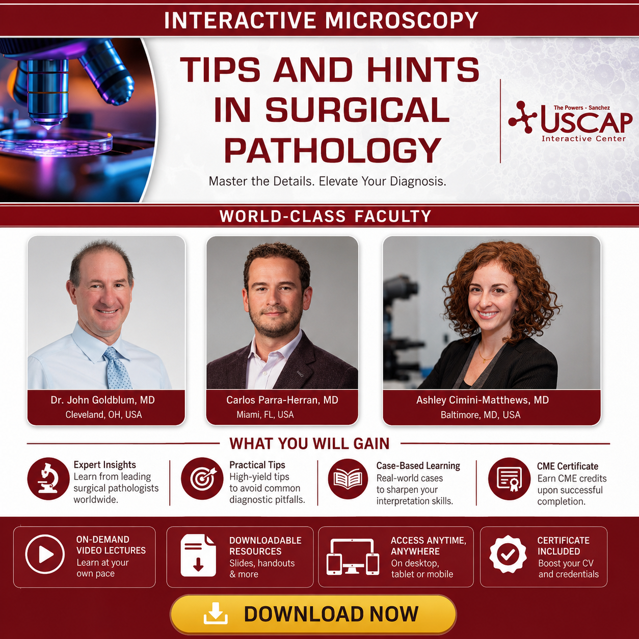 USCAP Tips and Hints in Surgical Pathology 2026