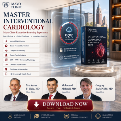 Mayo Clinic Cardiovascular Online Board Review 2025