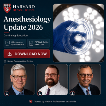 Harvard Anesthesiology Update 2026