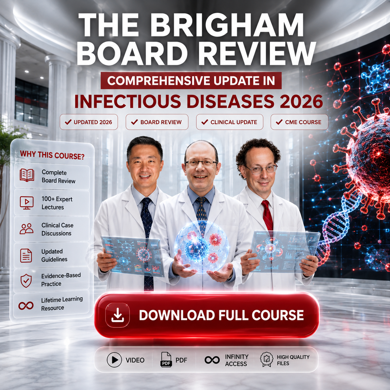 The Brigham Board Review and Comprehensive Update in Infectious Diseases 2026