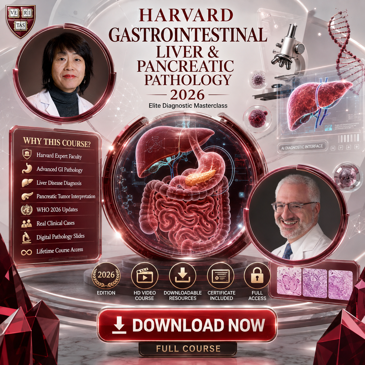 Harvard Gastrointestinal, Liver, and Pancreatic Pathology 2026