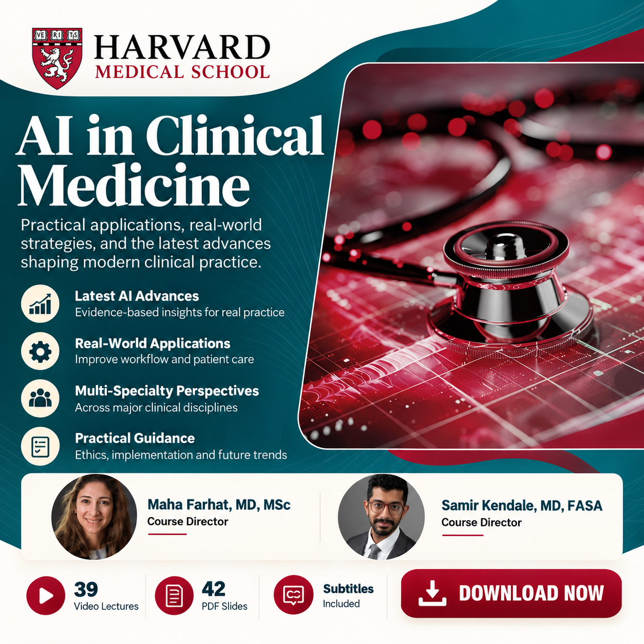 Harvard AI in Clinical Medicine 2026