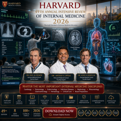 Harvard 49th Annual Intensive Review of Internal Medicine 2026