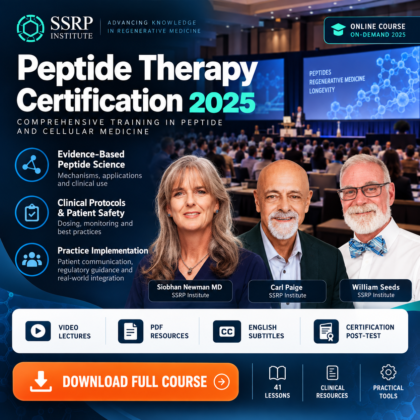 SSRP Peptide Therapy Certification 2025